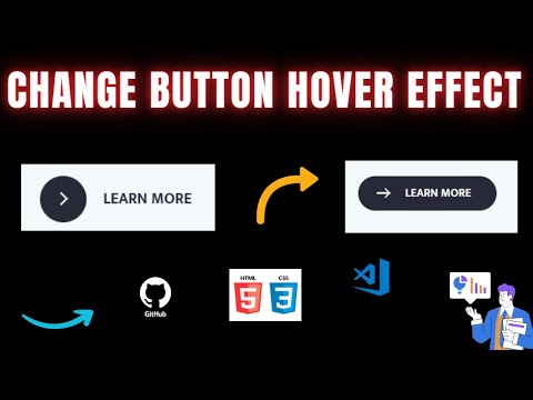 Day 34 - Change Button Hover Effect | Using HTML & CSS Free Source Code |
