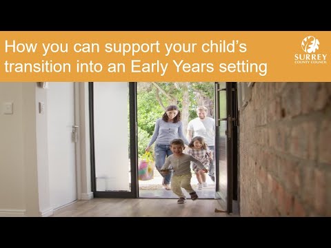 Supporting transition into an Early Years Setting