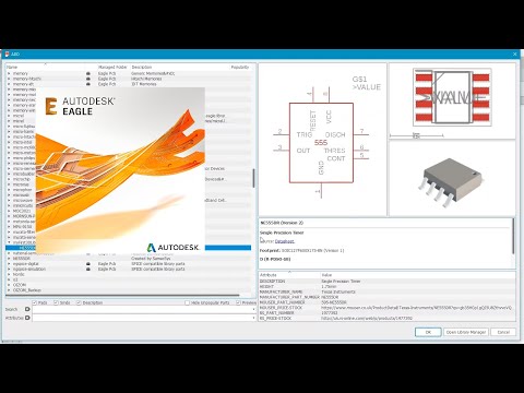 How to add 3D part in Eagle Library? How to Create and Import Component to Eagle Library? [Tutorial]