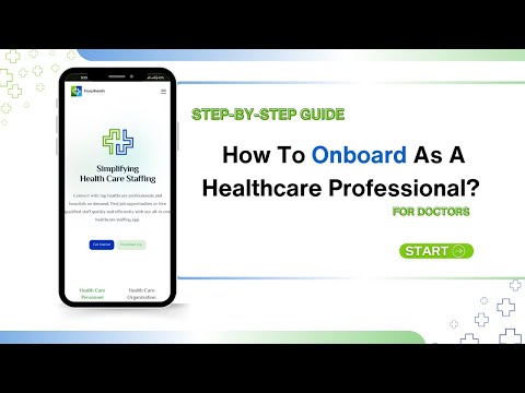 How to onboard as a healthcare professional on Hospihands | Doctors