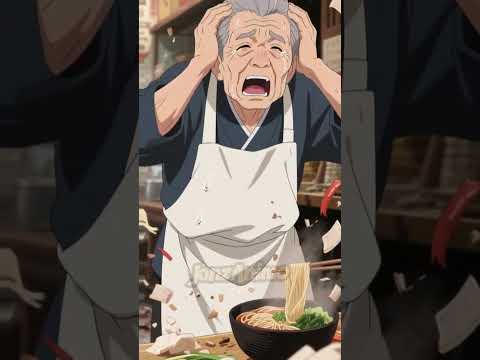 Grandpa Shocked! Luffy, Naruto, Sasuke Teleport To McDonald