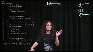 Inheritance - Sophia explains Java Inheritance with hand-me-down clothing