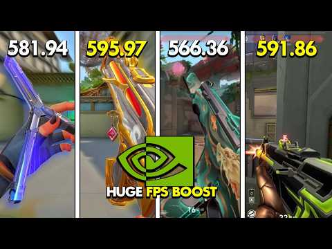 Stop Using the Wrong NVIDIA Driver for VALORANT – 581.94 vs 591.86 vs 566.36 vs 595.97