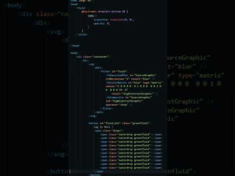 CSS Buttons | Fluid Animation | Hover Effects