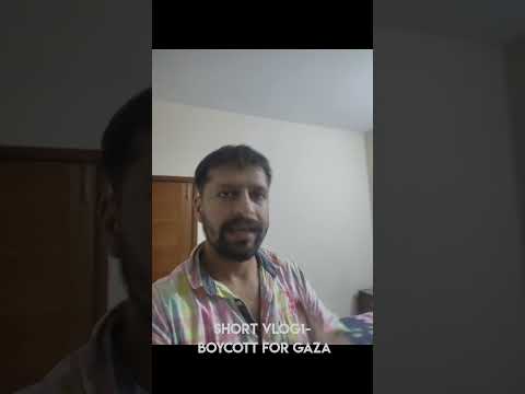 SV1- BYCOTT For GAZA #pakistan #dailyvlog #shorts  #youtubeshorts