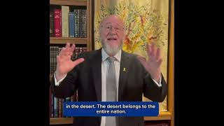 The Symbolism of the Desert: D’var Torah for Parshat Bamidbar