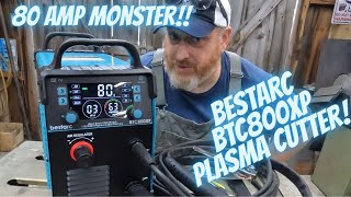BESTARC BTC800XP CNC ready plasma cutter! 15-min tool review!!!  This thing is a monster!! Big CUTS!
