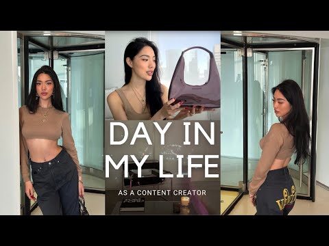 VLOG | DAY IN MY LIFE as a content creator: Getting ready, PR Haul (w mymummadeit), shooting/editing