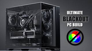 Ultimate Blackout 2026 Gaming PC Build | No RGB | RTX 5090 + 9800X3D + Lian Li O11 Vision