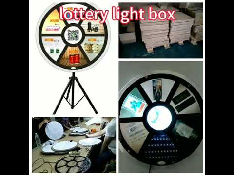 lottery LED light box
