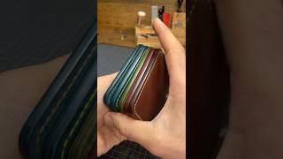Making batch of "Rift V2.1" leather cardhodlers💳💵