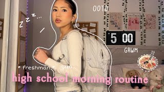 HIGH SCHOOL morning routine *freshman*