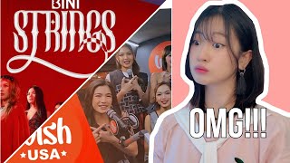 Kpop Fan Reacts to #Bini Strings MV and Wish Bus LA/ They are Vocal monsters!