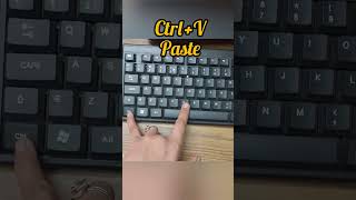 Paste shortcut #computer #computereducation #computerscience #computerknowledge #basiccomputer