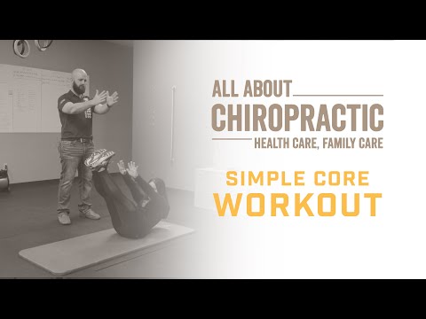 At Home Core Workout With Dr. Kyle