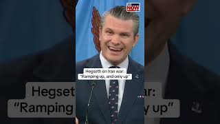 Hegseth vows high volume of strikes on Iran today