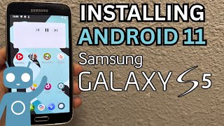 Installing Android 11 on the Galaxy S5 (Lineage OS 18.1)