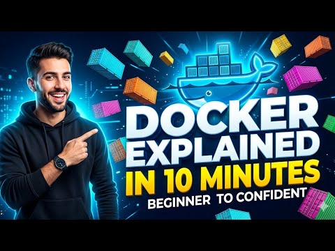 Docker Explained in 10 Minutes: Beginner to Confident