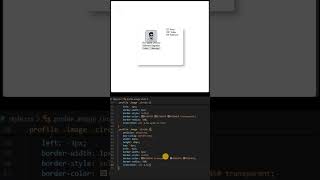 Profile card | Html CSS#fypシ゚viralシ #CustomWebsites #frontenddesign #webdevelopment #html #CodeSmart
