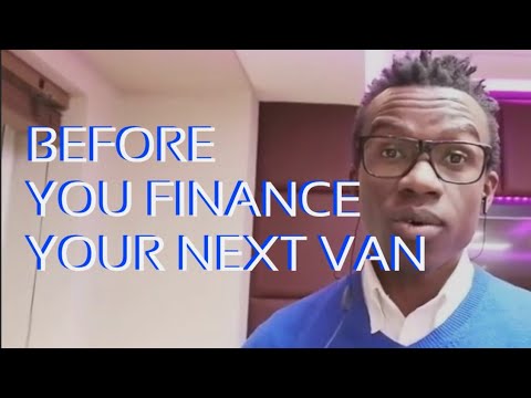 before you finance your next van