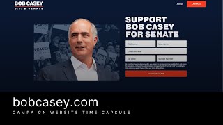 Website Time Capsule: Bob Casey, Jr for US Senate 2023-04-10