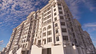 Large Residential Complex - Revit 2019 model, Enscape visualization