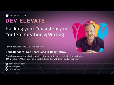 Hacking your Consistency in Content Creation & Writing