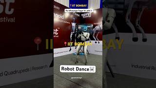 Human Robot at IIT BOMBAY☠️❌ #iitbombay #iit #techfest #robot #trending #shorts #jee