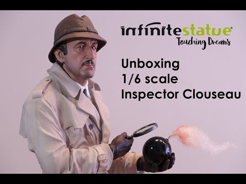 Unboxing Infinitestatue 1/6 scale Inspector Clouseau