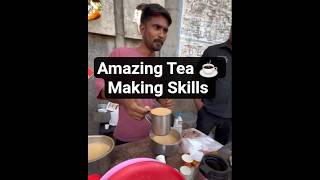 Amazing Tea Making Skills in India | Road Side Tea In India | Street Tea Shop In India | Hidden Star