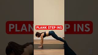 Plank step ins workout #fitnessmotivation #workout #fitness #trainertips