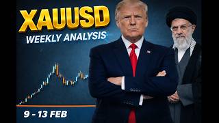 🟩 Weekly GOLD Analysis & Setup 9 - 13 February