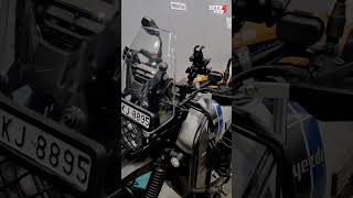 YEZDI adventure | Accessories fitting | Htrzmodz Bangalore #yezdi #bike #modification #accessories