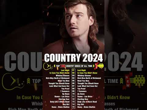 Country Music 2024 Collection 🎶 Morgan Wallen, Chris Stapleton, Kane Brown, Luke Combs, Luke Bryan