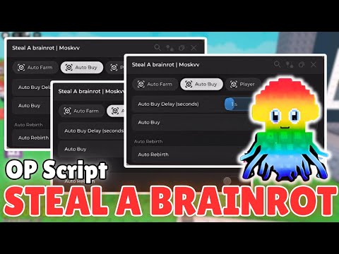 🧠 STEAL A BRAINROT OP SCRIPT (2025) | Max Power, Auto Steal, ESP & Keyless