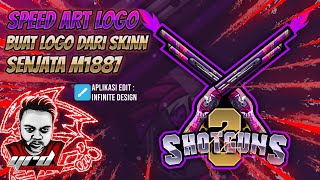 SPEED ART LOGO Skin Senjata M1887 // YERDE