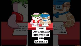 JAMB Government Questions And Answers. #jamb #jamb2026 #jambquestionsandanswers #jambtutorial