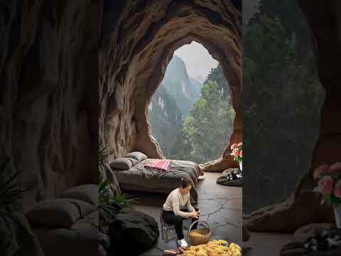 “Would You Dare Live Here Alone? 😳🏞️ #natureshorts