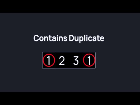 LeetCode - Contains Duplicate
