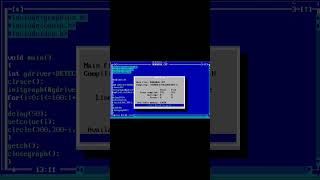 COLOUR FULL CIRCLE IN GRAPHICS | #coding #graphics #facts #reels #trending #programming #goals