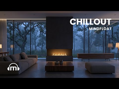 Cozy Fireplace Night | Soft Downtempo Chillout for Relaxation