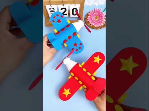 Easy aeroplane making #shorts #trending #manas facto