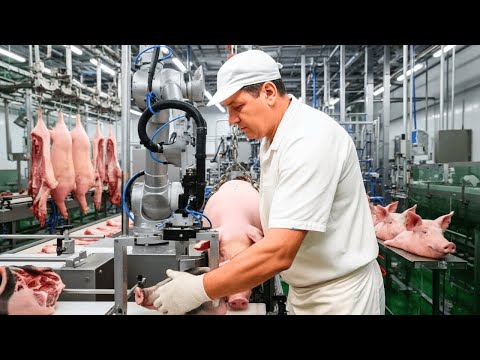 From Farm to Factory: How Pork Becomes Sausages & Ham (Full Industrial Process)