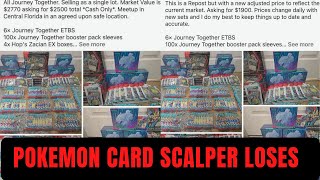 Journey Together Scalper Sees Pokemon Card Market Crash