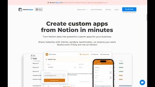 Create mobile apps from Notion: no code apps to improve and automate your business processes