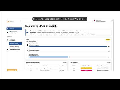 Continuing Professional Development System (CPDS) trailer