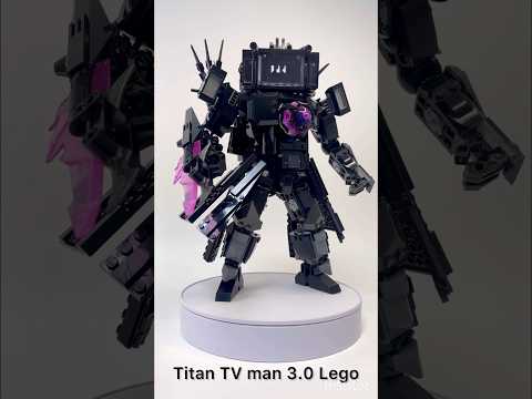Titan TV man 3.0 Lego (타이탄티비맨레고)__Skibidi toilet #shorts #legomoc #skibiditoilet #titantvman