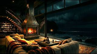 Rain Sounds for Sleeping Cozy Rain on Window for Deep Sleep