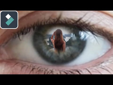 ZOOM Through Eye TRANSITION in Filmora 9 Tutorial