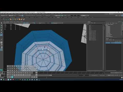 Maya MultiCut Tool Assignment Walk Through